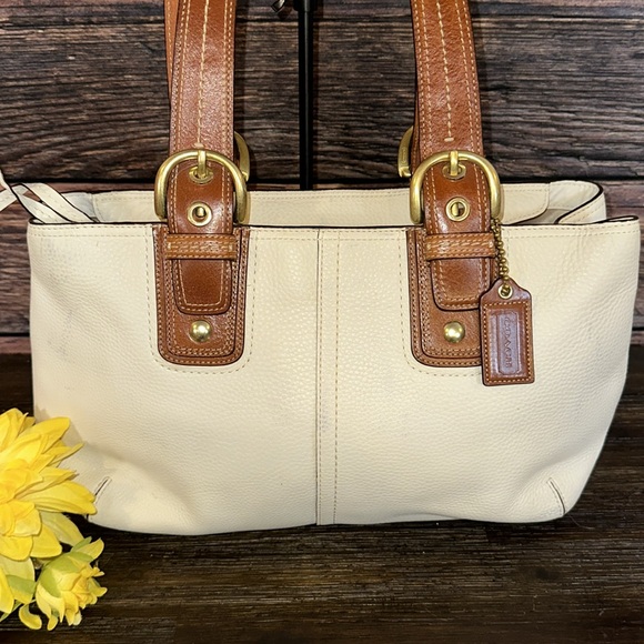 Coach Vintage Soho Alex & Chestnut Leather Hampton Tote! In Great Condition! - Picture 2 of 13